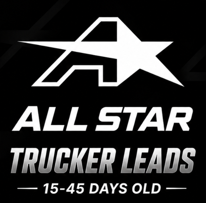 Trucker Leads 15-45 Days Old